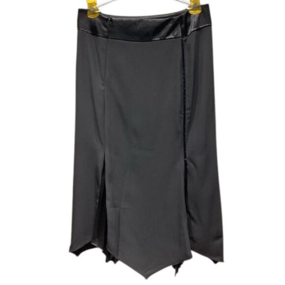 Today's Designer black shiny studded skirt size 12 - Picture 3 of 3